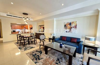 Apartment - 1 Bedroom - 1 Bathroom for rent in East Porto Drive - Porto Arabia - The Pearl Island - Doha Apartment - 1 Bedroom - 1 Bathroom for rent in East Porto Drive - Porto Arabia - The Pearl Island - Doha