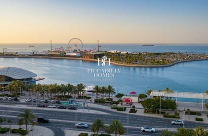 Apartment - 1 Bedroom - 2 Bathrooms for rent in Lusail Marina Heights - Marina District - Lusail