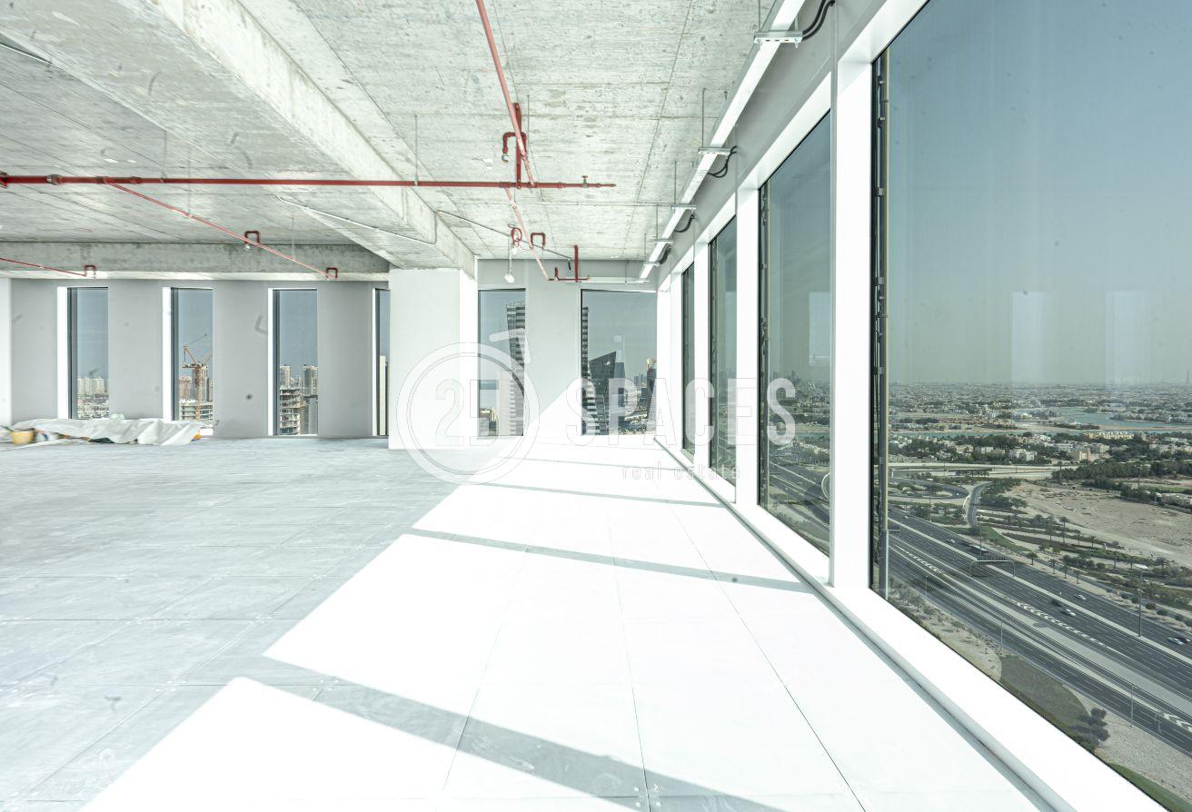 Modern Office Corner Space Seaview in Lusail - 2