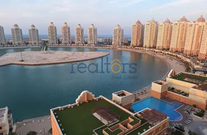 شقة - 2 غرف نوم - 3 حمامات للايجار في تاور 29 - فيفا بحرية - جزيرة اللؤلؤة - الدوحة