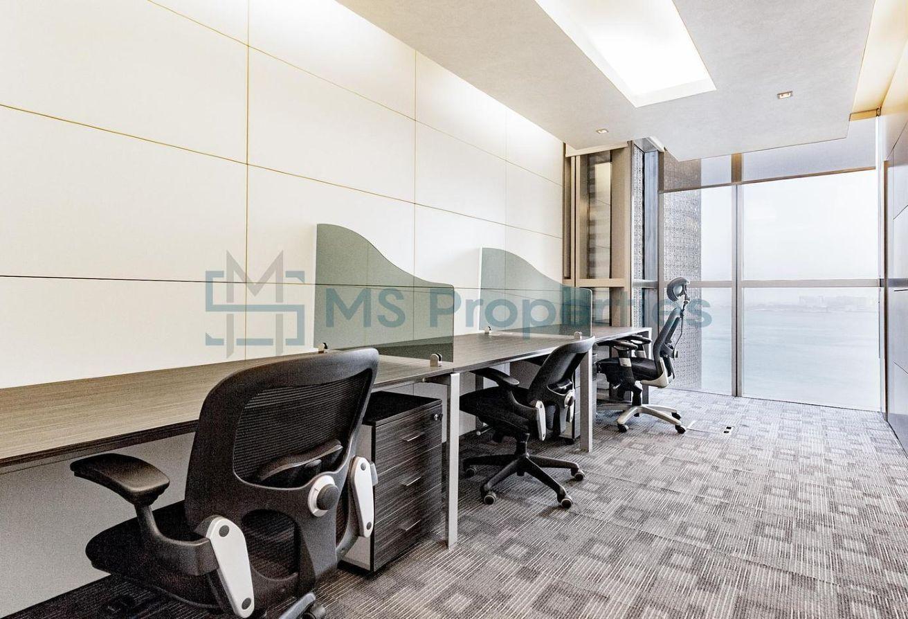 High-Floor Panoramic Sea-View Office, Palm Tower West Bay — photo 4
