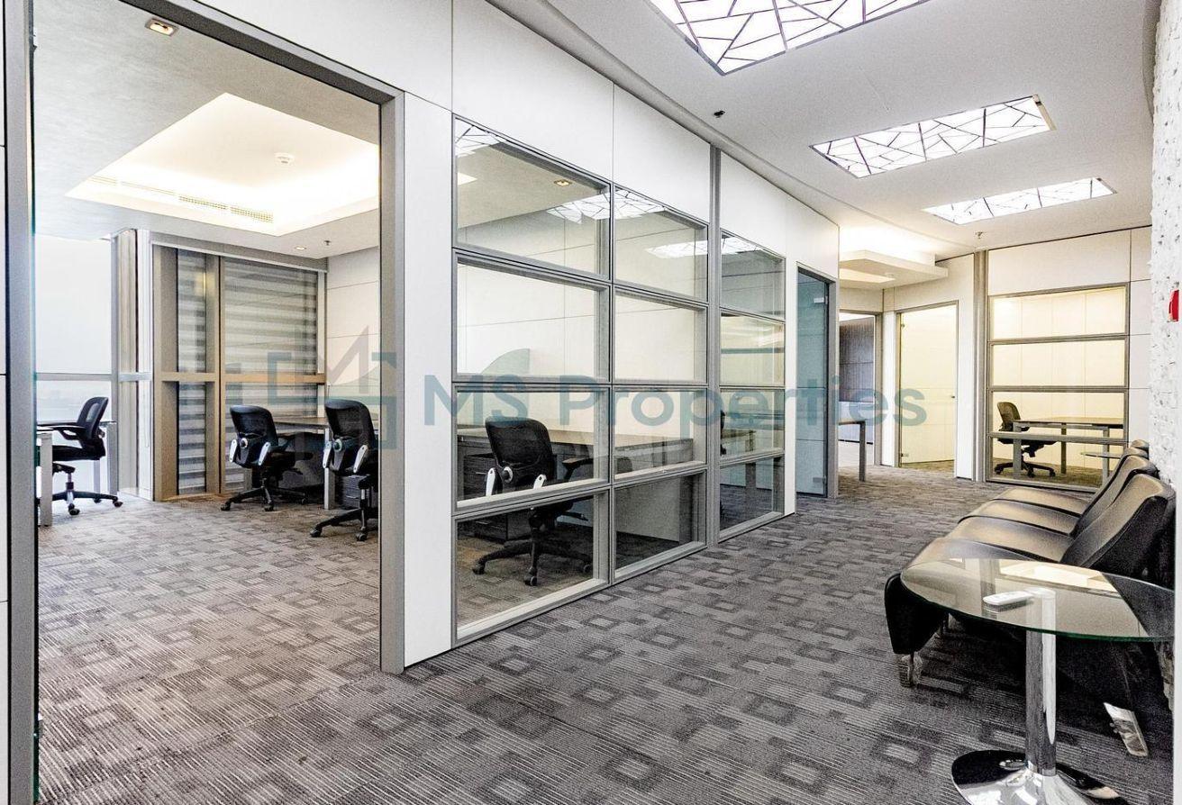 High-Floor Panoramic Sea-View Office, Palm Tower West Bay