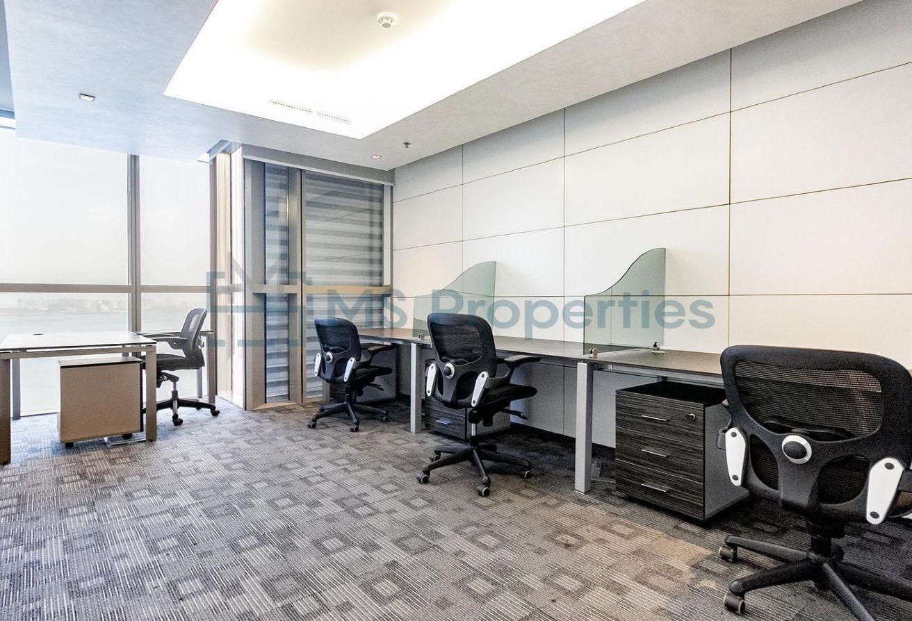 High-Floor Panoramic Sea-View Office, Palm Tower West Bay — photo 2