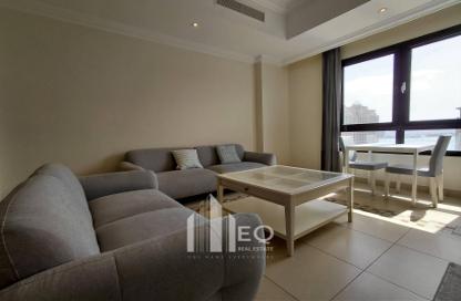 Apartment - 1 Bedroom - 2 Bathrooms for rent in East Porto Drive - Porto Arabia - The Pearl Island - Doha