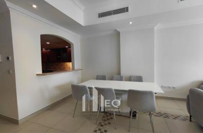 Apartment - 1 Bedroom - 2 Bathrooms for rent in East Porto Drive - Porto Arabia - The Pearl Island - Doha