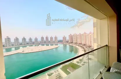 Apartment - 1 Bedroom - 2 Bathrooms for rent in Tower 27 - Viva Bahriyah - The Pearl Island - Doha