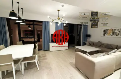 Apartment - 3 Bedrooms - 4 Bathrooms for rent in Lusail Marina Heights - Marina District - Lusail