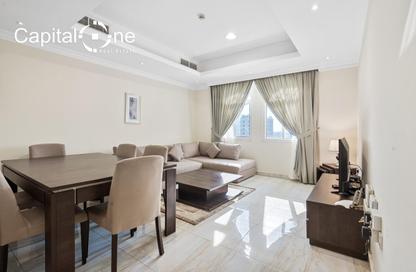 Apartment - 2 Bedrooms - 2 Bathrooms for rent in Najma 28 - Ibn Dirhem Street - Najma - Doha