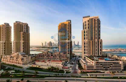 Apartment - 2 - 3 for rent in West Porto Drive - Porto Arabia - The Pearl Island - Doha