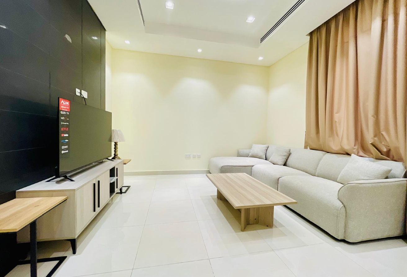 Modern 1-Bedroom Apartment | Fox Hills, Lusail