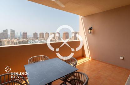 Apartment - 3 Bedrooms - 4 Bathrooms for rent in West Porto Drive - Porto Arabia - The Pearl Island - Doha
