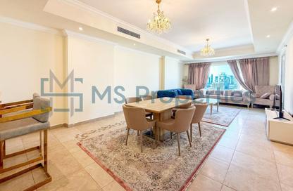 Apartment - 2 Bedrooms - 3 Bathrooms for rent in East Porto Drive - Porto Arabia - The Pearl Island - Doha Apartment - 2 Bedrooms - 3 Bathrooms for rent in East Porto Drive - Porto Arabia - The Pearl Island - Doha