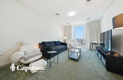 Apartment - 1 Bedroom - 2 Bathrooms for rent in Zig Zag Tower B - Zig Zag Towers - West Bay - Doha