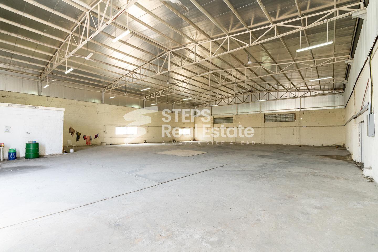 Spacious Warehouse for Rent in Industrial Area