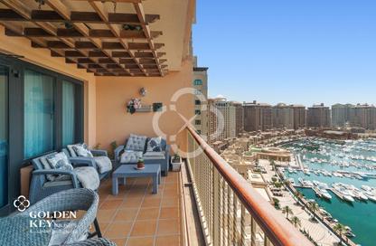 Apartment - 4 - 5 for sale in West Porto Drive - Porto Arabia - The Pearl Island - Doha