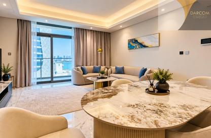 Apartment - 2 - 3 for rent in Lusail Residence - Marina District - Lusail