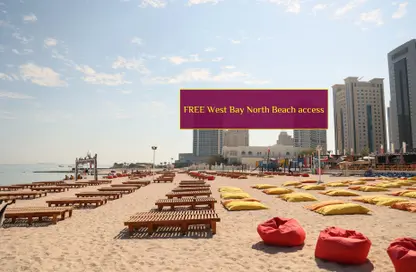 شقة - غرفة نوم - 1 حمام للايجار في فندق ريتاج الريان - شارع الدبلوماسي - الخليج الغربي - الدوحة