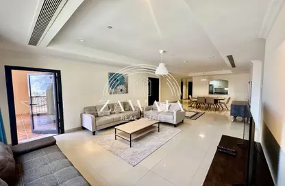 Apartment - 1 Bedroom - 2 Bathrooms for rent in West Porto Drive - Porto Arabia - The Pearl Island - Doha Apartment - 1 Bedroom - 2 Bathrooms for rent in West Porto Drive - Porto Arabia - The Pearl Island - Doha