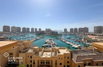 شقة - 1 حمام للايجار في طريق بورتو الشرقي - بورتو أرابيا - جزيرة اللؤلؤة - الدوحة