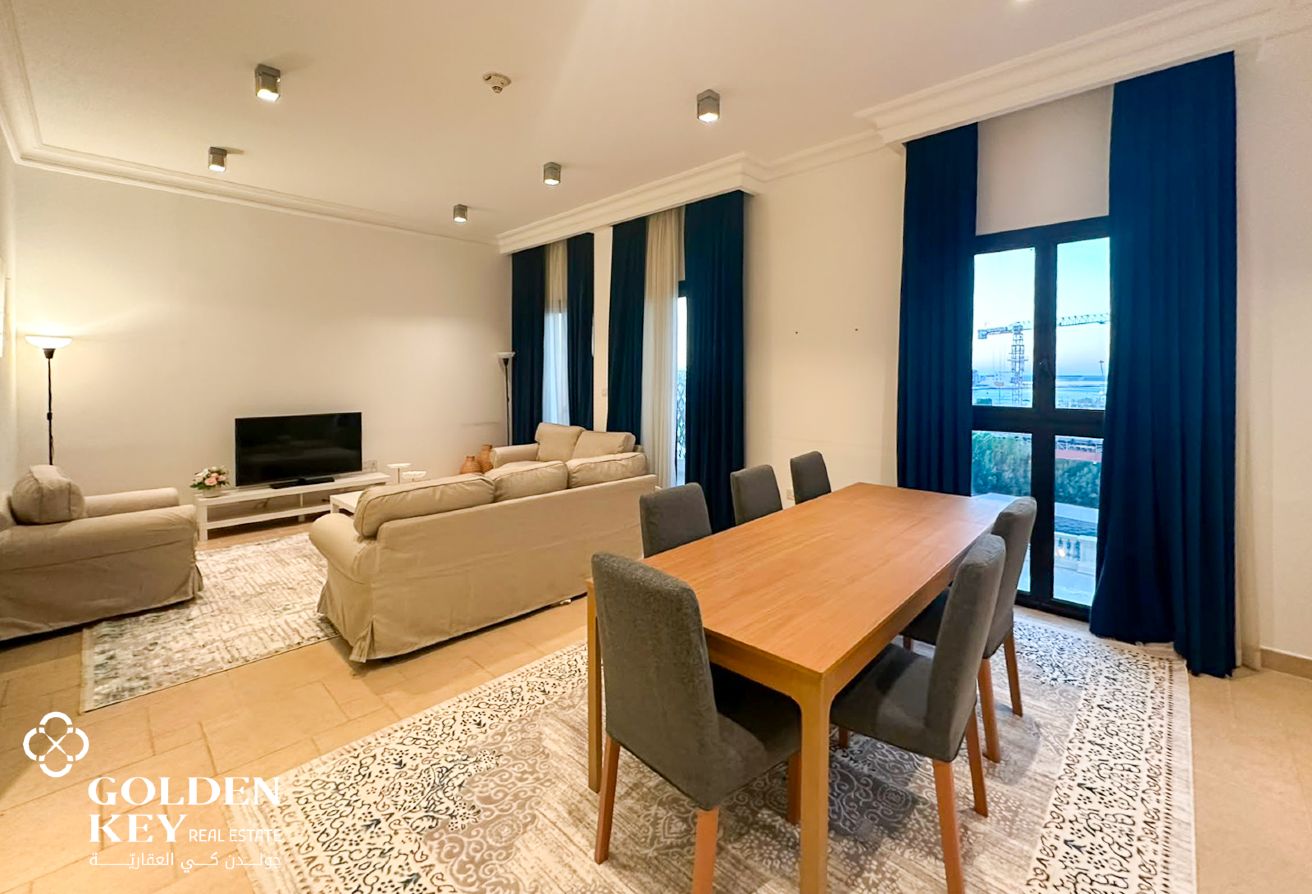Luxury Finished | FF - 3 Bedroom in Qanat Quartier