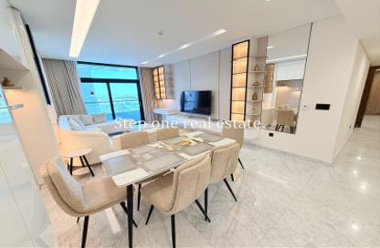 Apartment - 2 Bedrooms - 4 Bathrooms for rent in Lusail Marina Heights - Marina District - Lusail
