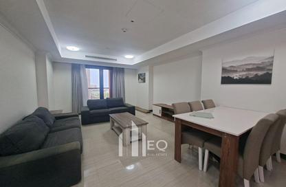 Apartment - 1 Bedroom - 2 Bathrooms for rent in East Porto Drive - Porto Arabia - The Pearl Island - Doha Apartment - 1 Bedroom - 2 Bathrooms for rent in East Porto Drive - Porto Arabia - The Pearl Island - Doha