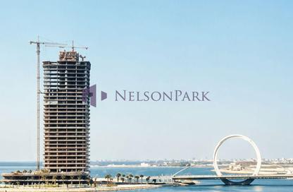 Apartment - Studio - 1 Bathroom for sale in La Mer Tower - The Waterfront - Lusail
