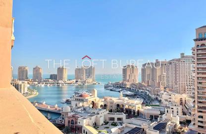 Apartment - 2 Bedrooms - 3 Bathrooms for sale in West Porto Drive - Porto Arabia - The Pearl Island - Doha