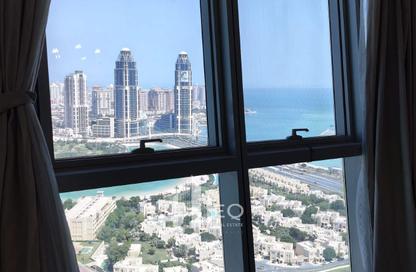 Apartment - 2 Bedrooms - 3 Bathrooms for rent in Zig Zag Tower B - Zig Zag Towers - West Bay - Doha