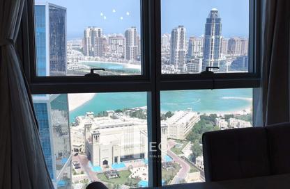 Apartment - 2 Bedrooms - 3 Bathrooms for rent in Zig Zag Tower B - Zig Zag Towers - West Bay - Doha