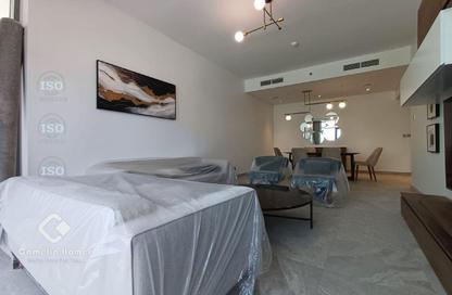 Apartment - 3 Bedrooms - 3 Bathrooms for rent in Lusail Marina Heights - Marina District - Lusail