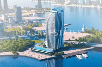 Apartment - Studio - 1 Bathroom for sale in La Mer Tower - The Waterfront - Lusail