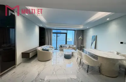 شقة - 2 غرف نوم - 2 حمامات للايجار في 195 مساكن مارينا - منطقة المارينا - الوسيل