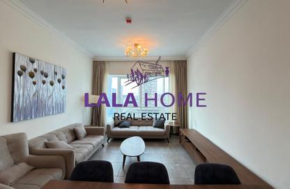 Apartment - 2 Bedrooms - 3 Bathrooms for rent in Lusail Marina Heights - Marina District - Lusail