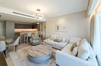 شقة - غرفة نوم - 2 حمامات للايجار في الخليج الجنوبي - الخليج الغربي - الدوحة