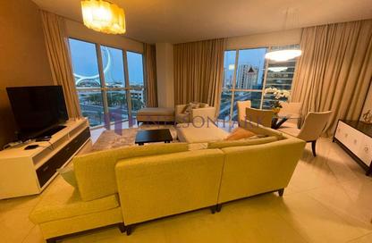 Apartment - 1 Bedroom - 2 Bathrooms for rent in Burj DAMAC Marina - Marina District - Lusail