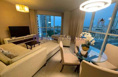 Apartment - 1 Bedroom - 2 Bathrooms for rent in Burj DAMAC Marina - Marina District - Lusail