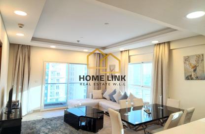 Apartment - 1 Bedroom - 2 Bathrooms for rent in Rivan Building - Al Erkyah City - Lusail Apartment - 1 Bedroom - 2 Bathrooms for rent in Rivan Building - Al Erkyah City - Lusail