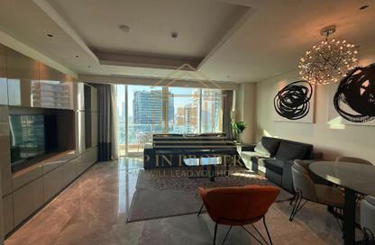 Apartment - 1 Bedroom - 2 Bathrooms for rent in Lusail Marina Heights - Marina District - Lusail