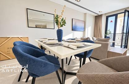 Apartment - 1 - 2 for rent in Lusail Marina Heights - Marina District - Lusail