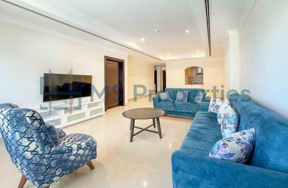 Apartment - 1 Bedroom - 2 Bathrooms for rent in West Porto Drive - Porto Arabia - The Pearl Island - Doha