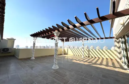 Apartment - 4 Bedrooms - 6 Bathrooms for rent in Viva West - Viva Bahriyah - The Pearl Island - Doha