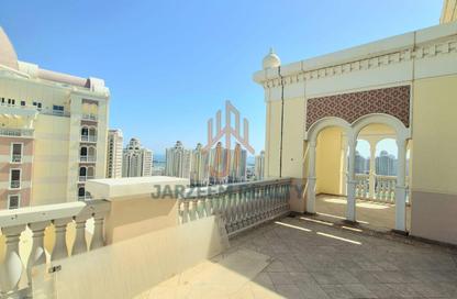 (بنتهاوس  (روف - 5 غرف نوم - 6 حمامات للايجار في فيفا بحرية شرق - فيفا بحرية - جزيرة اللؤلؤة - الدوحة