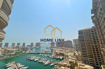 Apartment - 2 Bedrooms - 3 Bathrooms for rent in West Porto Drive - Porto Arabia - The Pearl Island - Doha