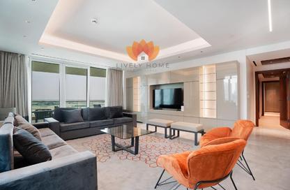 Apartment - 3 Bedrooms - 4 Bathrooms for rent in Lusail Marina Heights - Marina District - Lusail