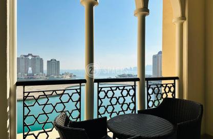 Apartment - 2 - 3 for rent in Viva East - Viva Bahriyah - The Pearl Island - Doha