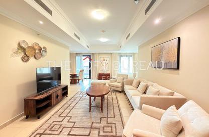 Apartment - 1 Bedroom - 1 Bathroom for rent in East Porto Drive - Porto Arabia - The Pearl Island - Doha Apartment - 1 Bedroom - 1 Bathroom for rent in East Porto Drive - Porto Arabia - The Pearl Island - Doha