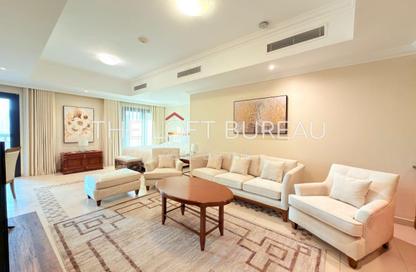 Apartment - 1 Bedroom - 1 Bathroom for rent in East Porto Drive - Porto Arabia - The Pearl Island - Doha Apartment - 1 Bedroom - 1 Bathroom for rent in East Porto Drive - Porto Arabia - The Pearl Island - Doha