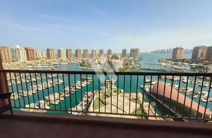 Apartment - 3 Bedrooms - 5 Bathrooms for rent in East Porto Drive - Porto Arabia - The Pearl Island - Doha