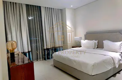Apartment - 3 Bedrooms - 4 Bathrooms for rent in Lusail Residence - Marina District - Lusail